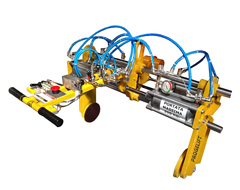 pinza pneumatica manuale di presa e sollevamento